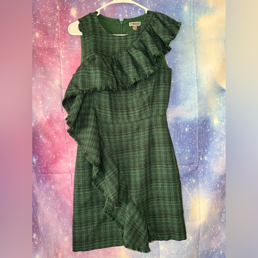 Chelsea28 green holiday dress